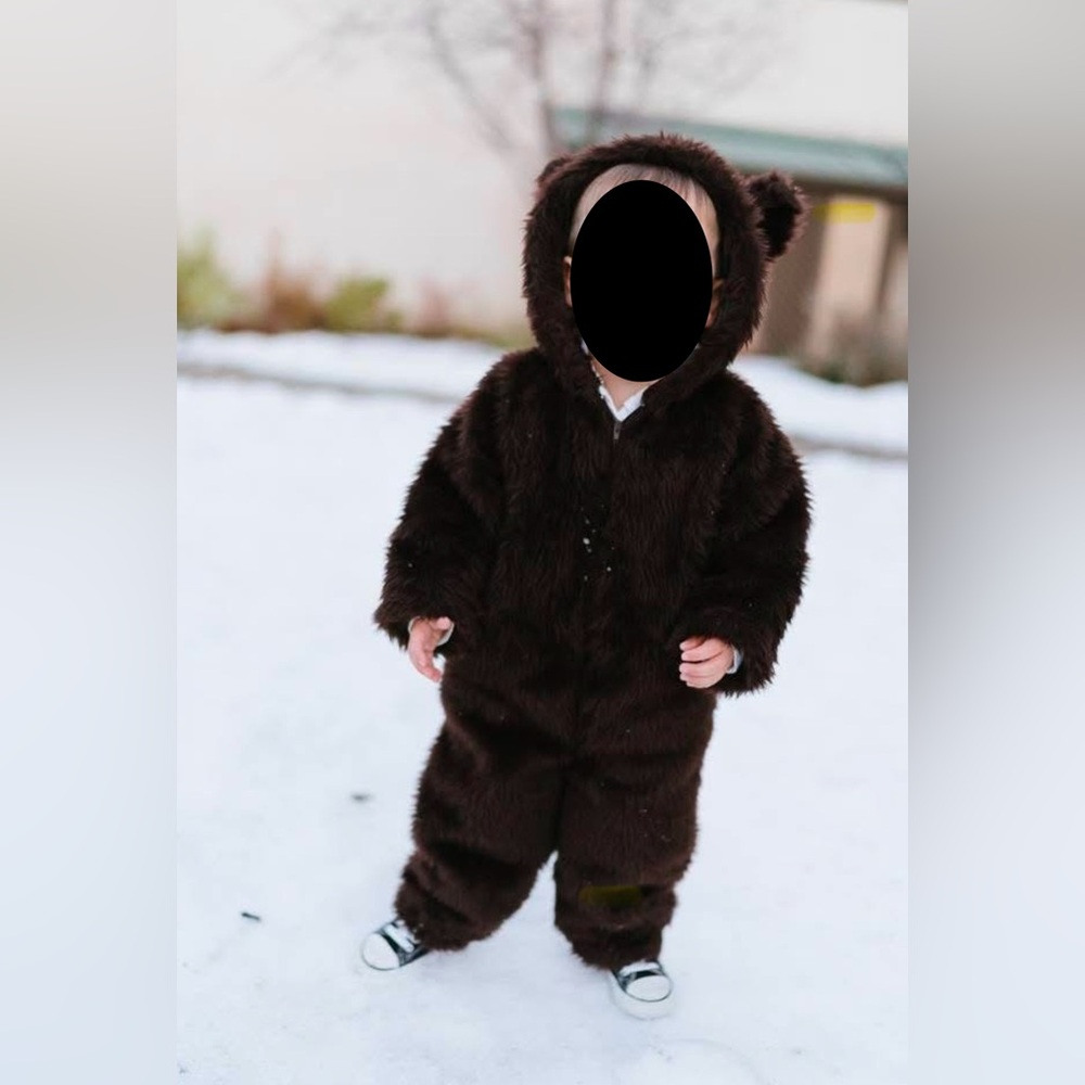 Handmade Brown Bear Costume